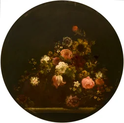 Flores en un jarrón